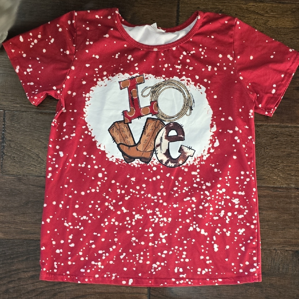 Red Love Kids T-Shirt